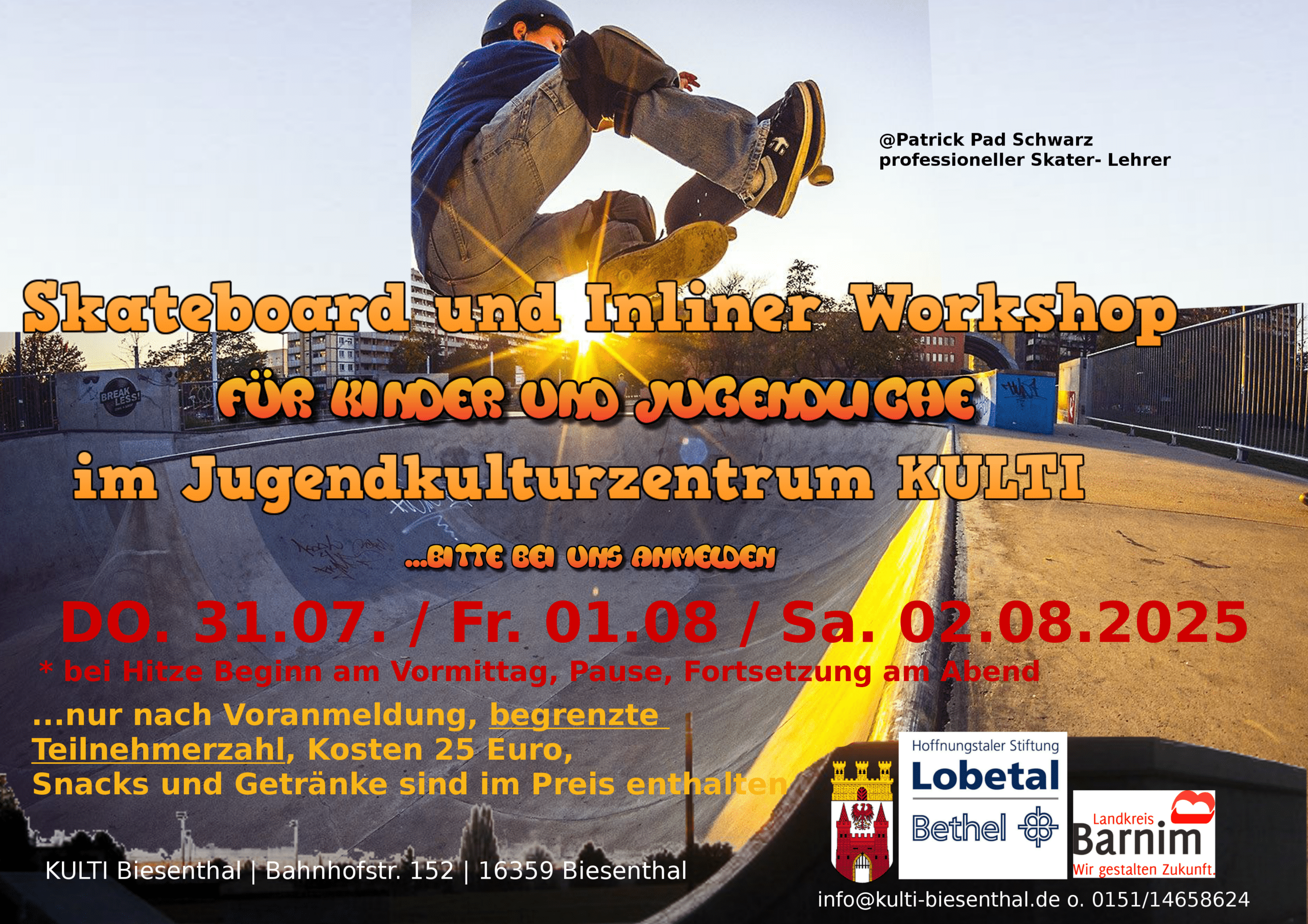 Skaterkurs im KULTI